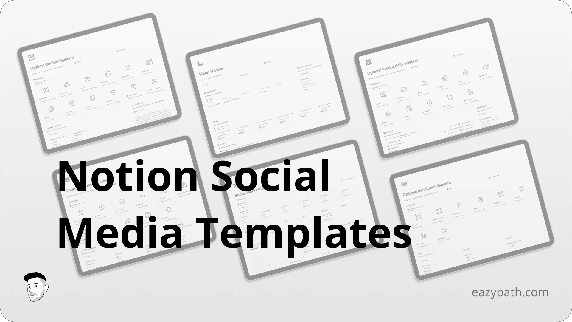 20 Best Notion Social Media Templates - Cover