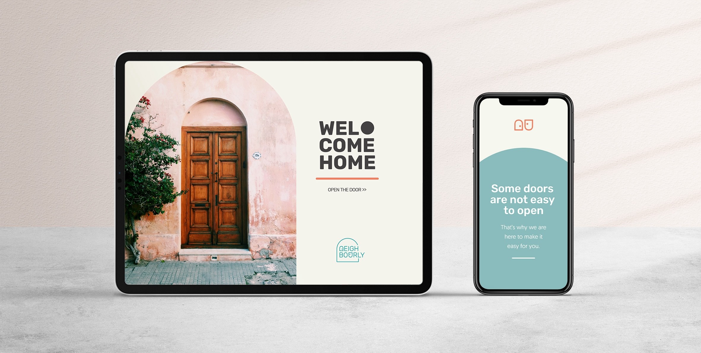 Brand Design for Neighbourly, Real Estate, Event