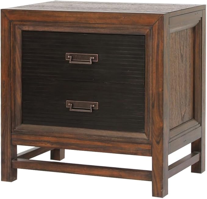 Elegant branson nightstand with ample storage space and a timeless design.