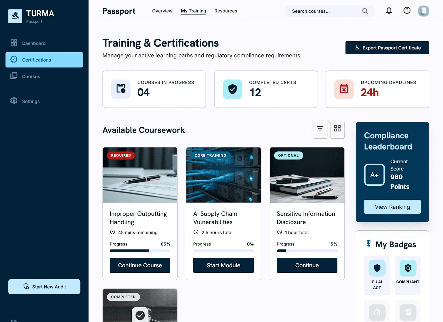 Screen mockup of a dashboard interface