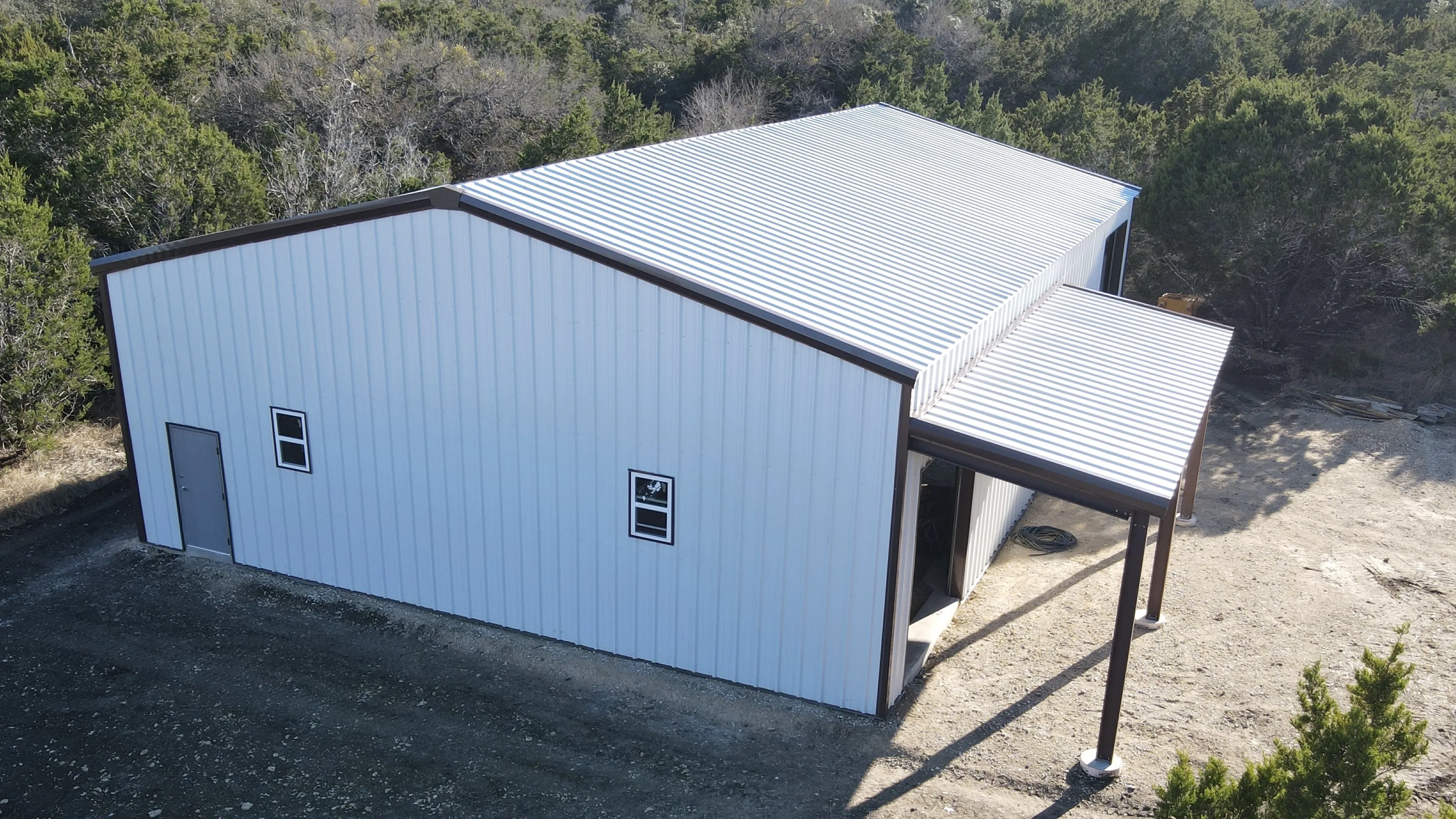 Fix and Finish Custom Metal Building Project Florence, Texas Perks Metal Works 