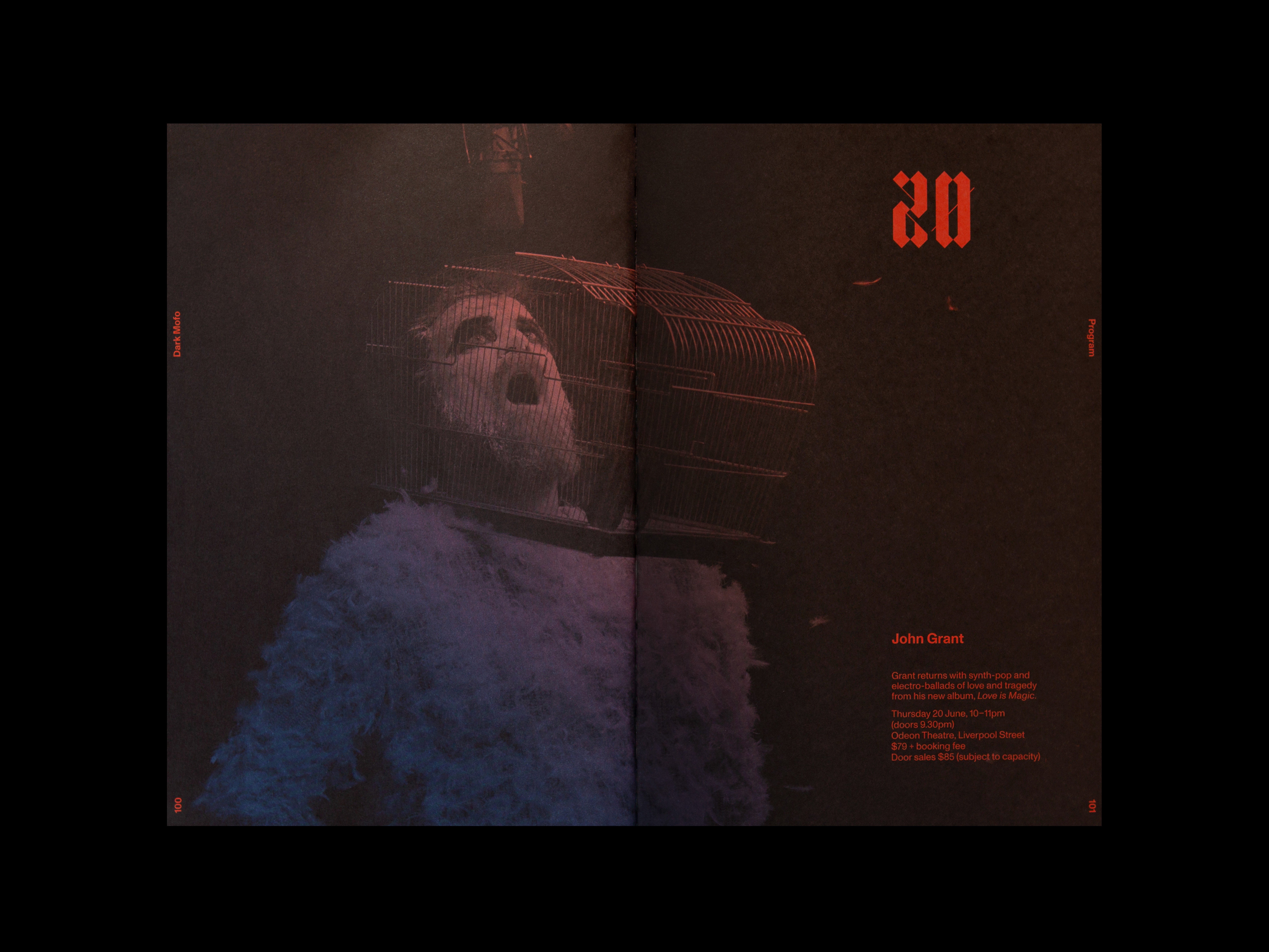 Dark Mofo 2019 Print ProgramDesign