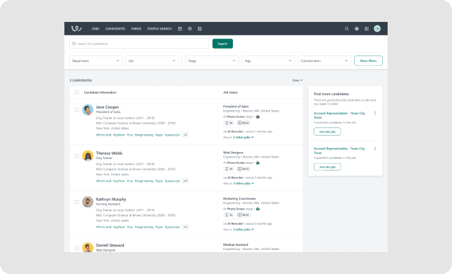Candidate Database