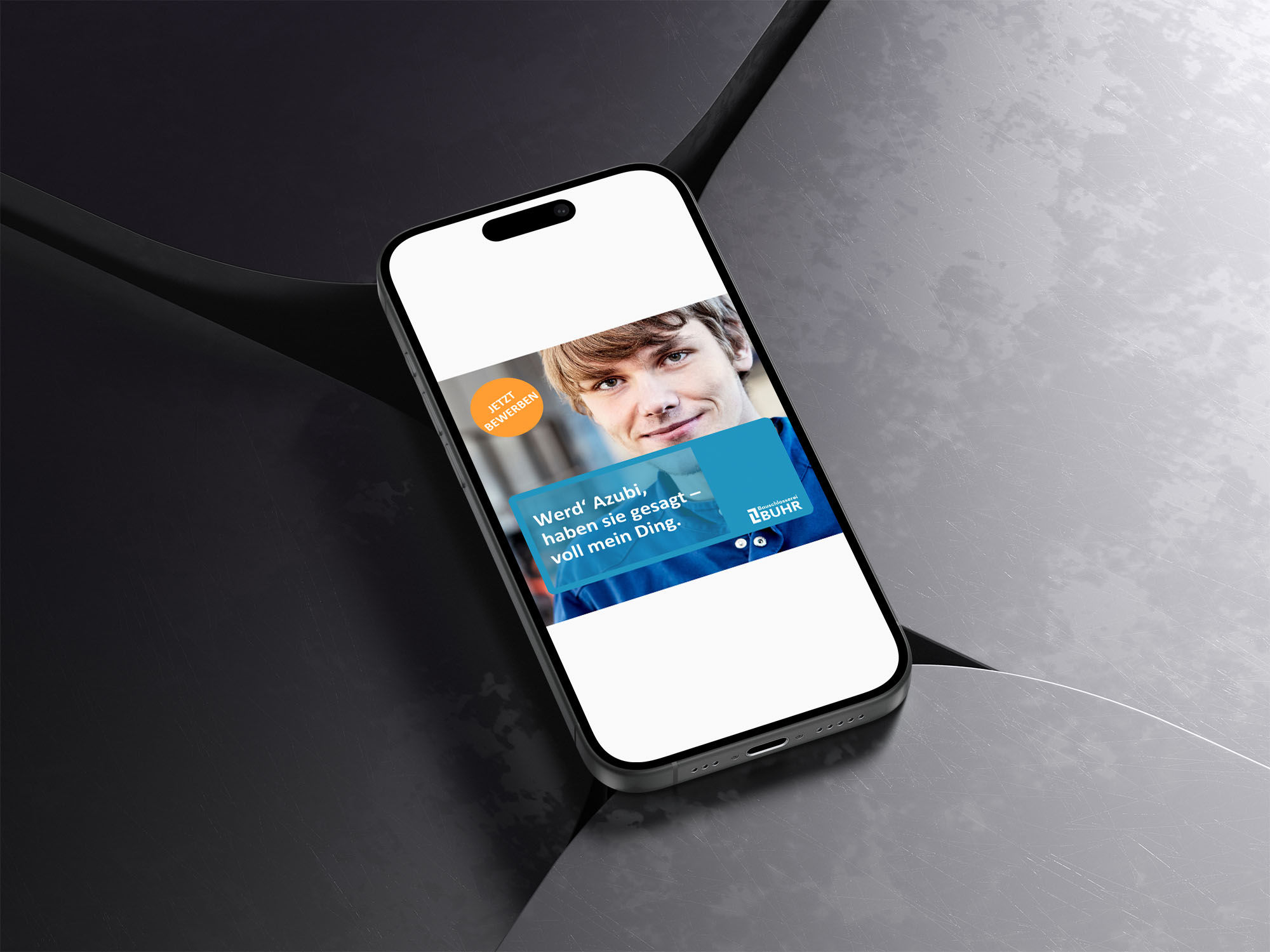 Website eines Handwerksbetriebs