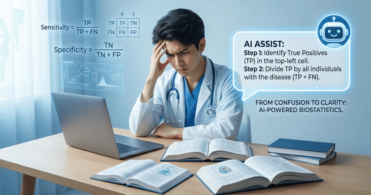 Cover: USMLE Step 1 Biostatistics: How Rezzy Tutor + Explanation Chat Changes USMLE Prep