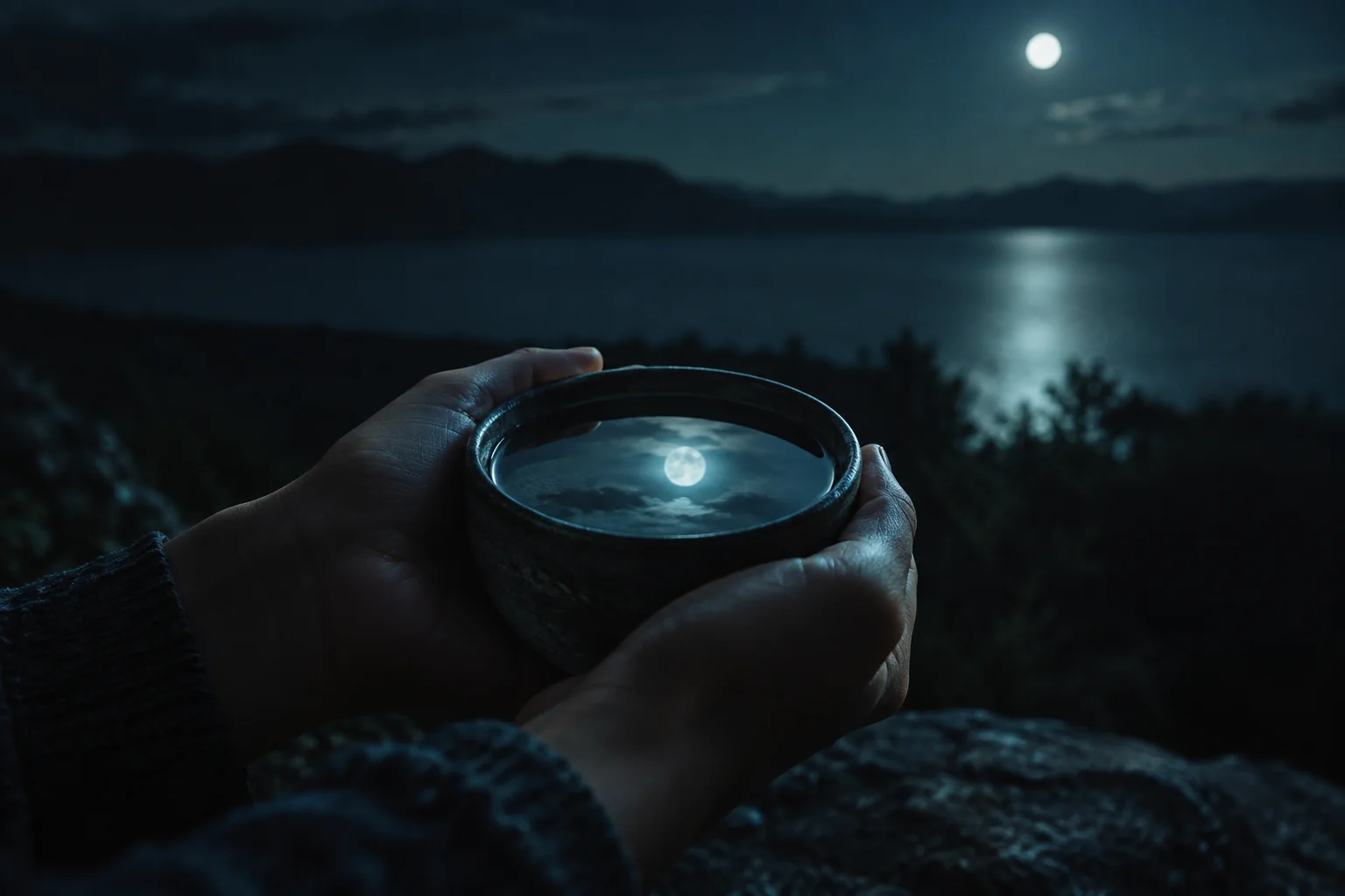 A quiet full moon ritual