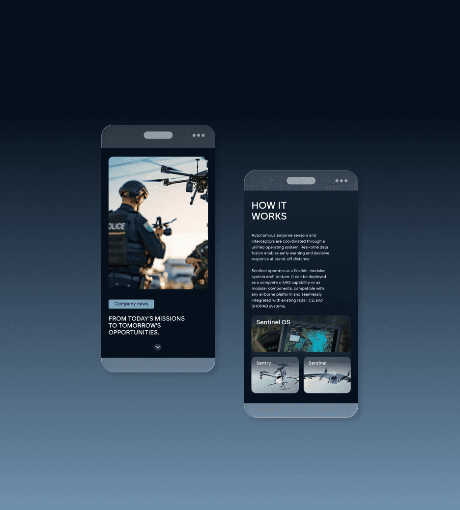 mockup handy alpine eagle webseite