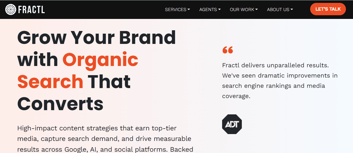 fractl - Best Content Marketing Agencies