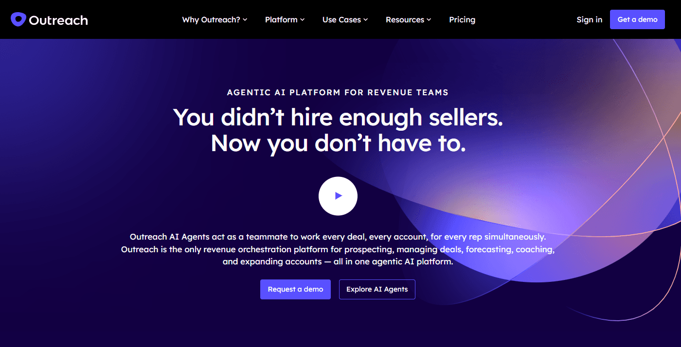 Outreach is a sales engagement platform