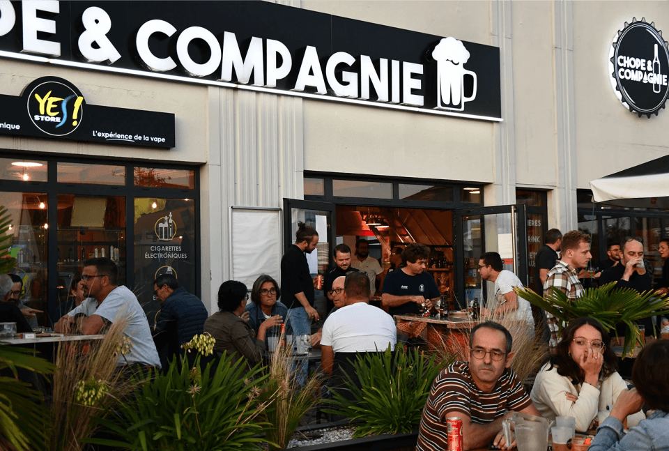 extèrieur enseigne gong cha