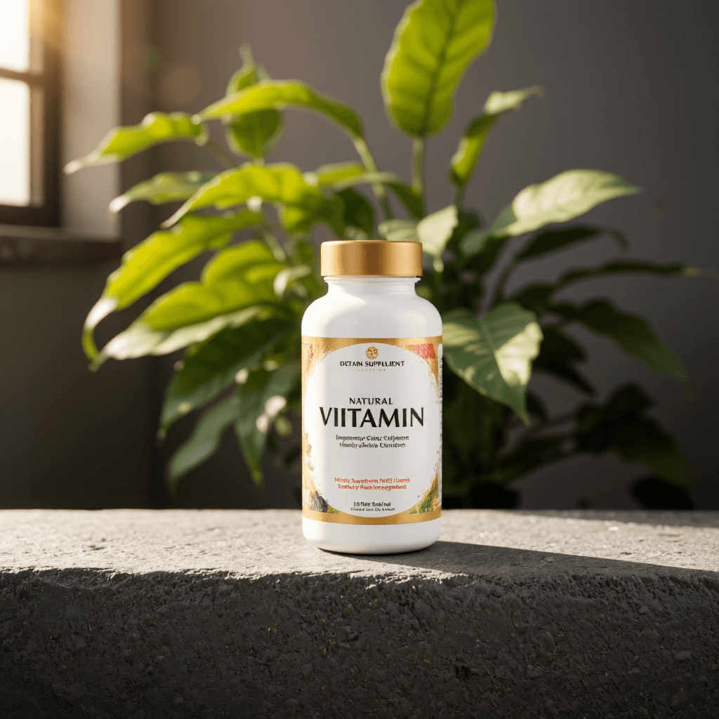 product photography of a bottle of dietary supplement containing NMN extract
