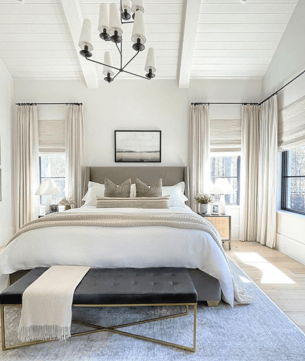 Zabrina, modern clean bedroom