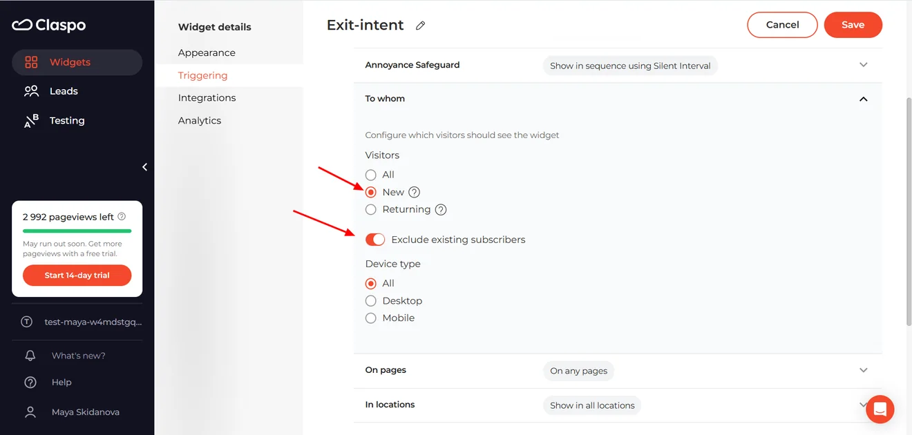 exit-intent-exclude-existing-subscribers-rule