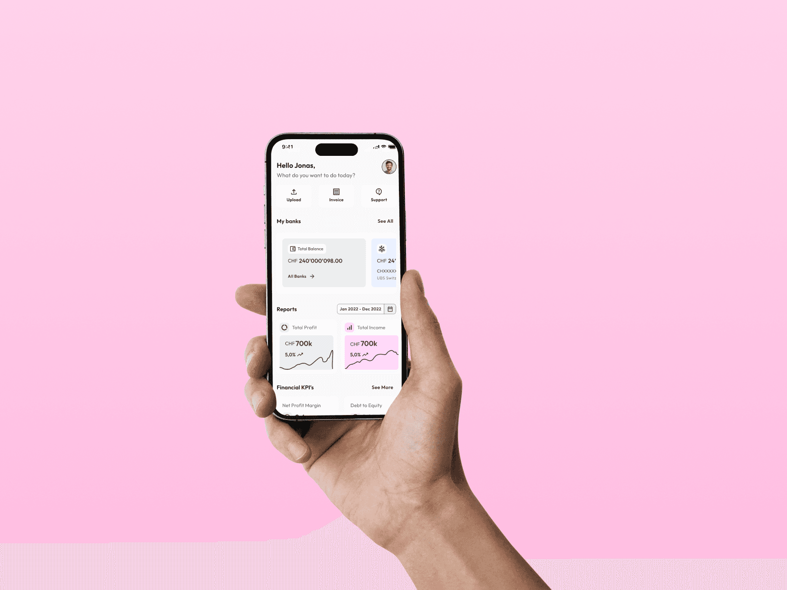 Project showcase laptop mockup