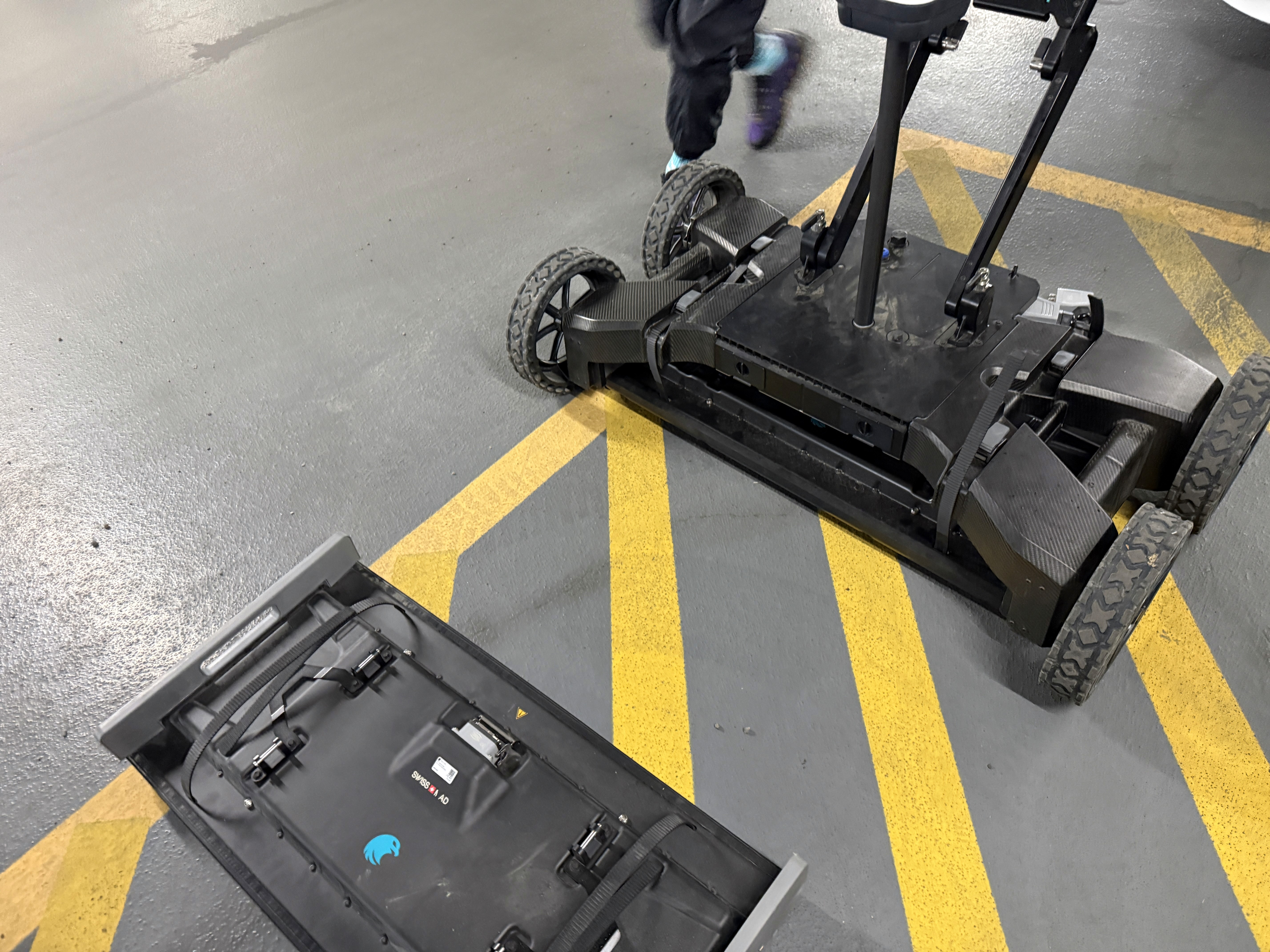 Two ladies across each other on a table