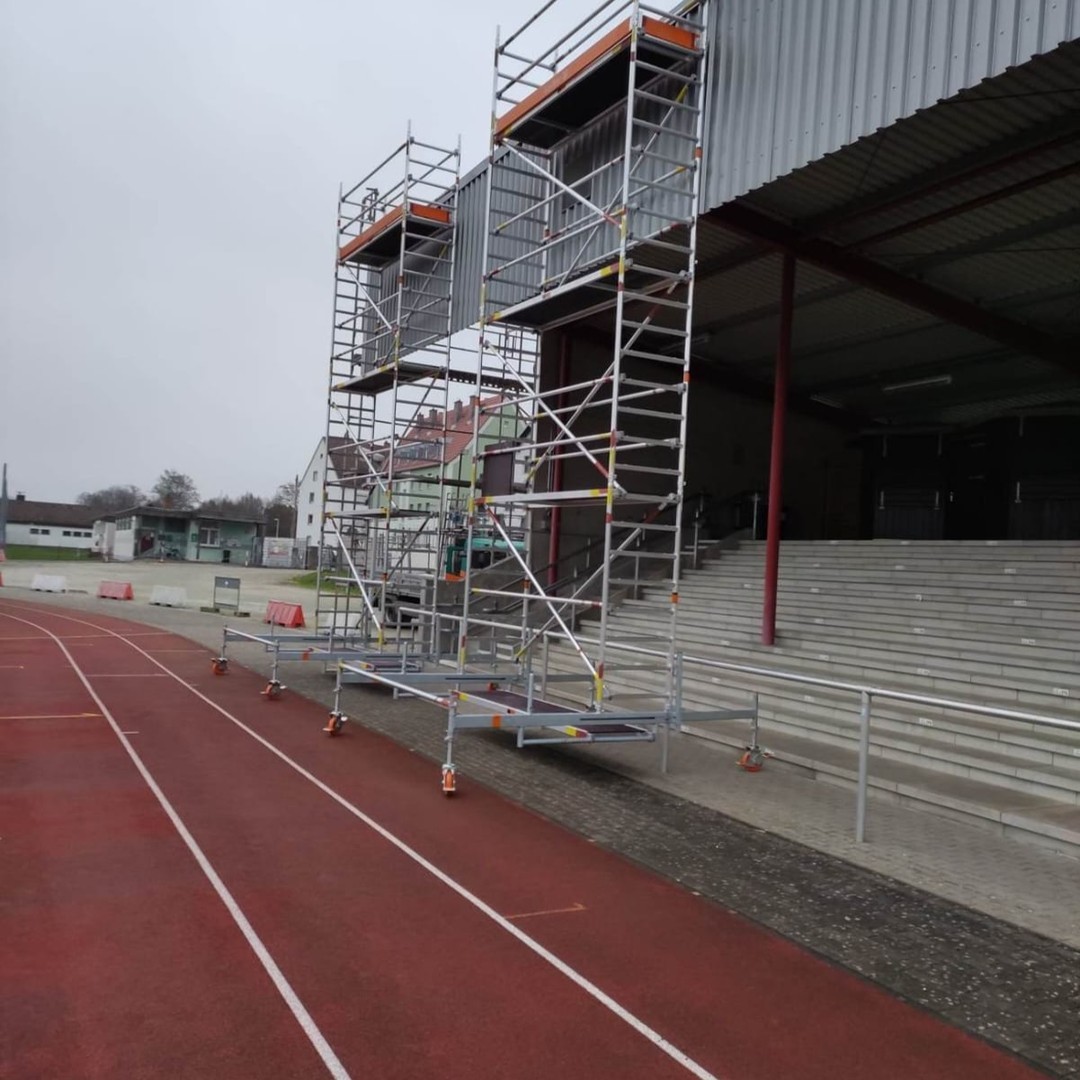 Vintage Car Under Palm Trees
