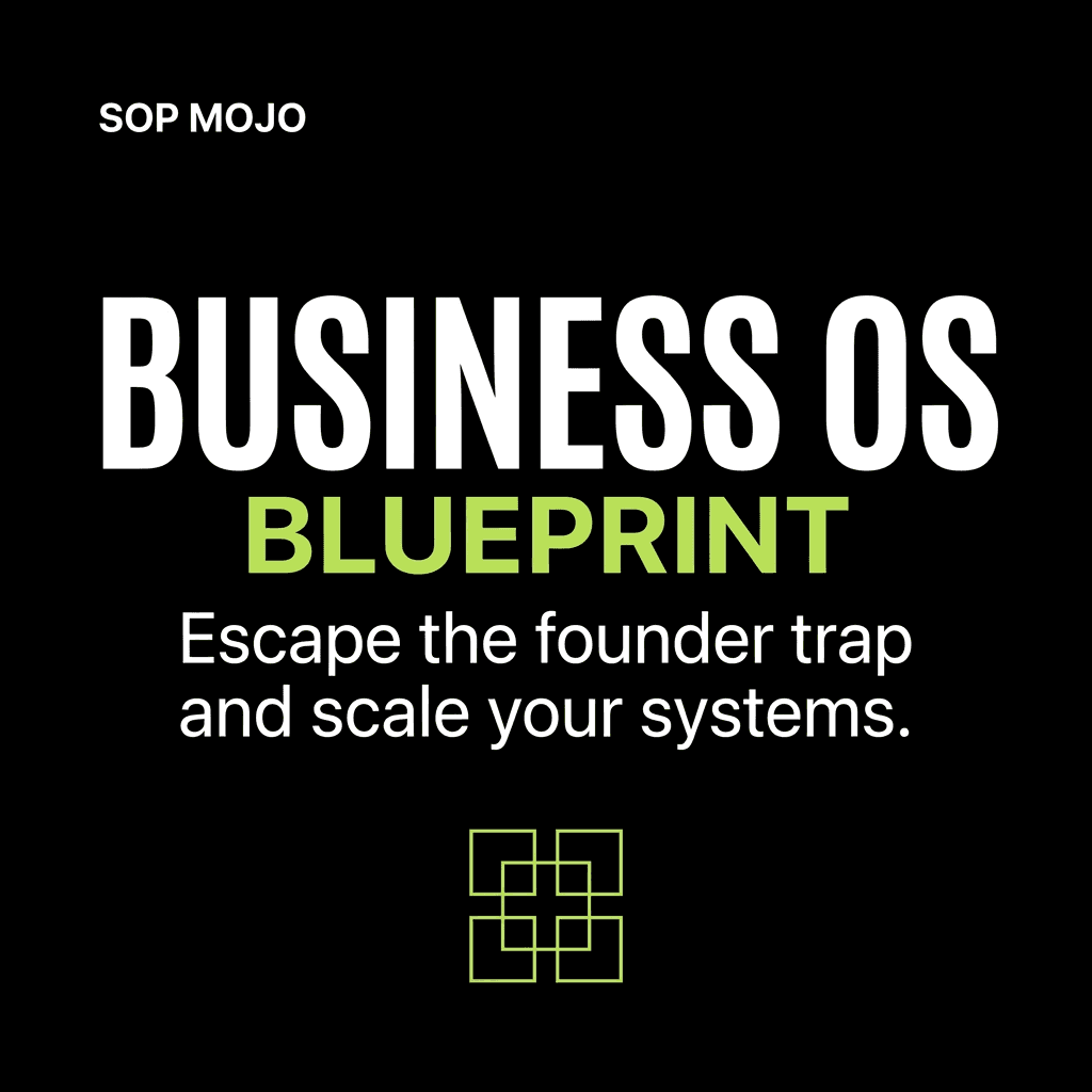 Man standing in front of a command center looking at his SOPs and systems for his business.