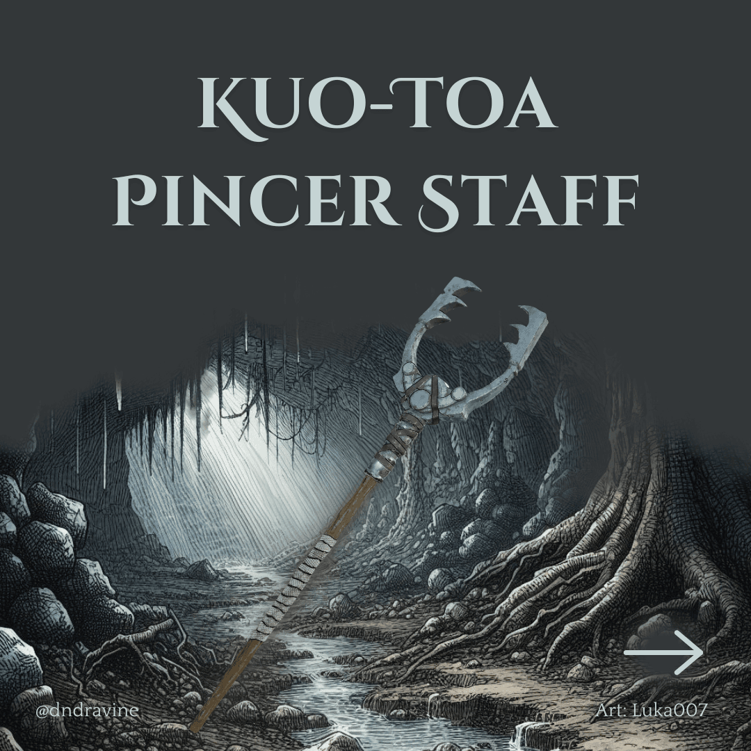 Kuo-Toa Pincer Staff - Image