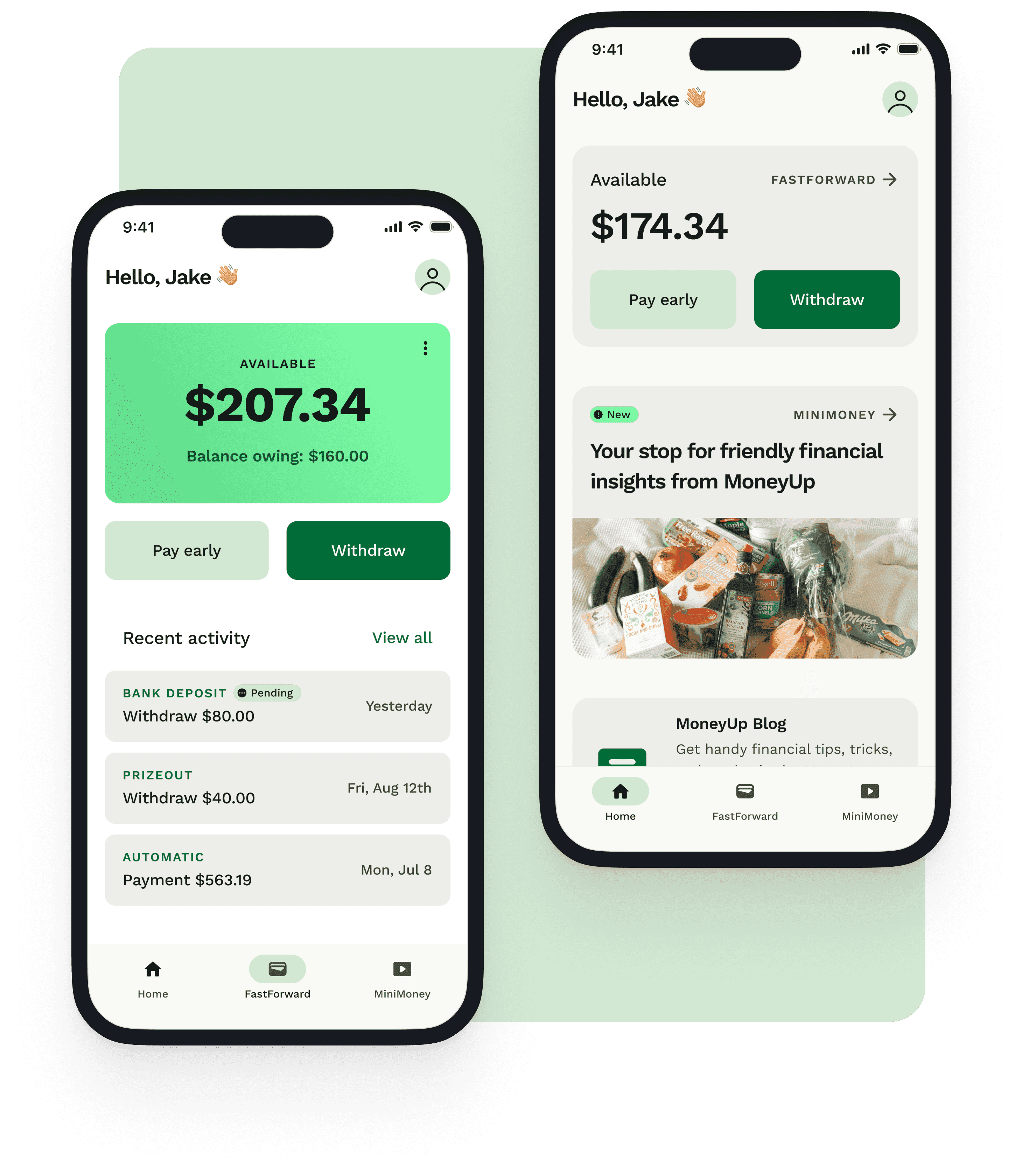 MoneyUp | The Mobile Credit App That Cares