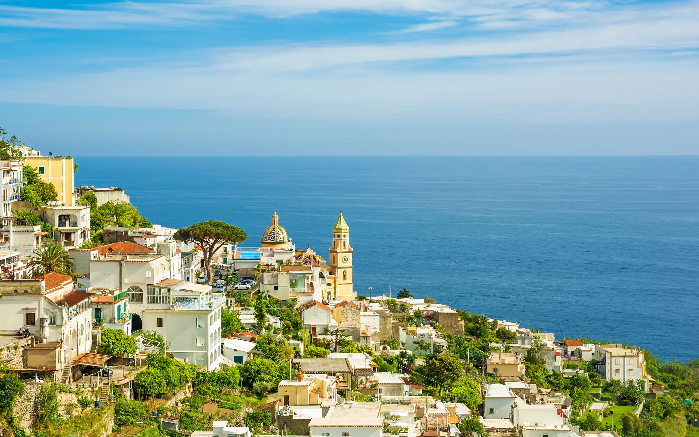 Du bor i den herlige byen Praiano på Amalfikysten | Expa Travel