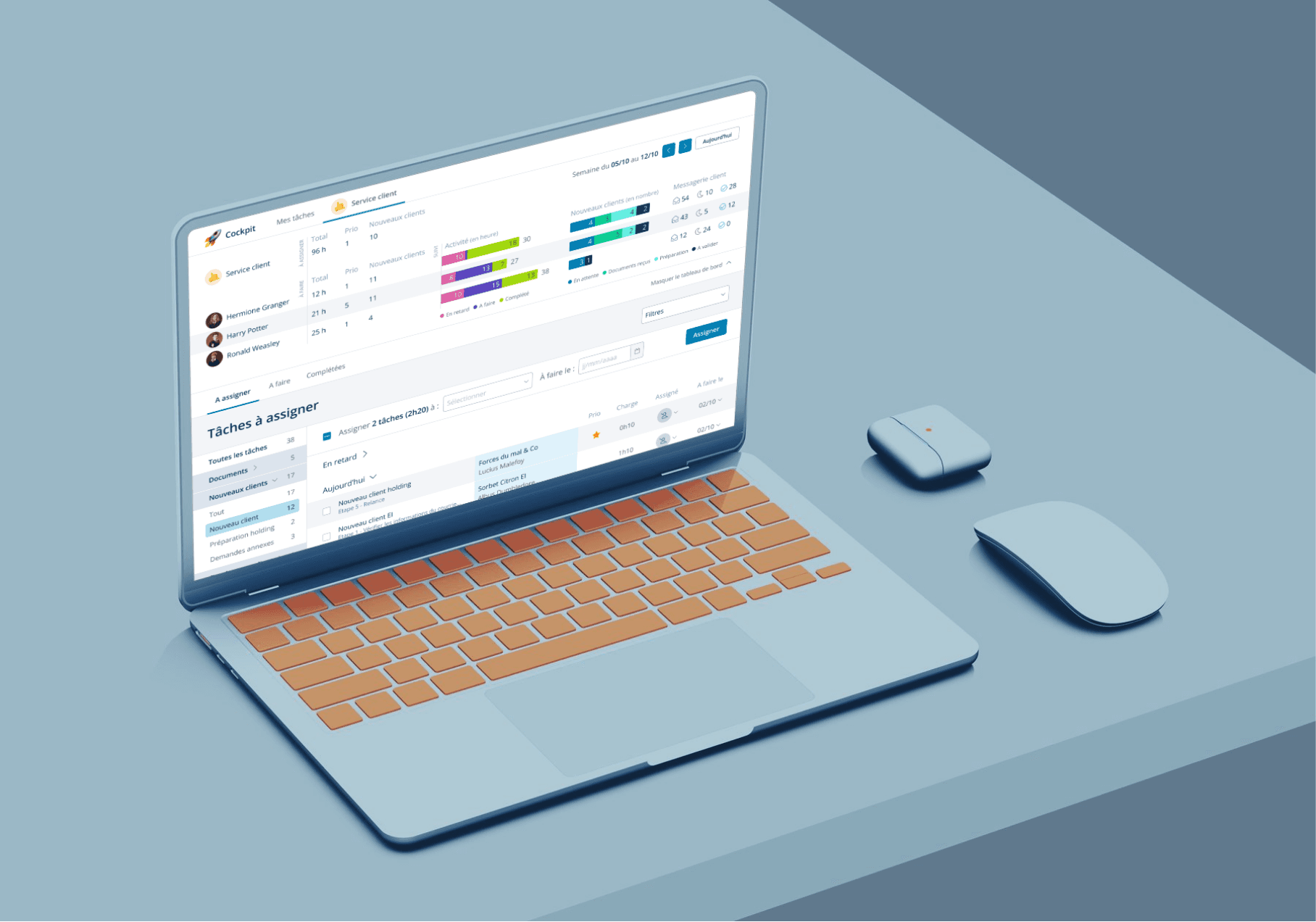 Maquette UX UI d'une plateforme en ligne