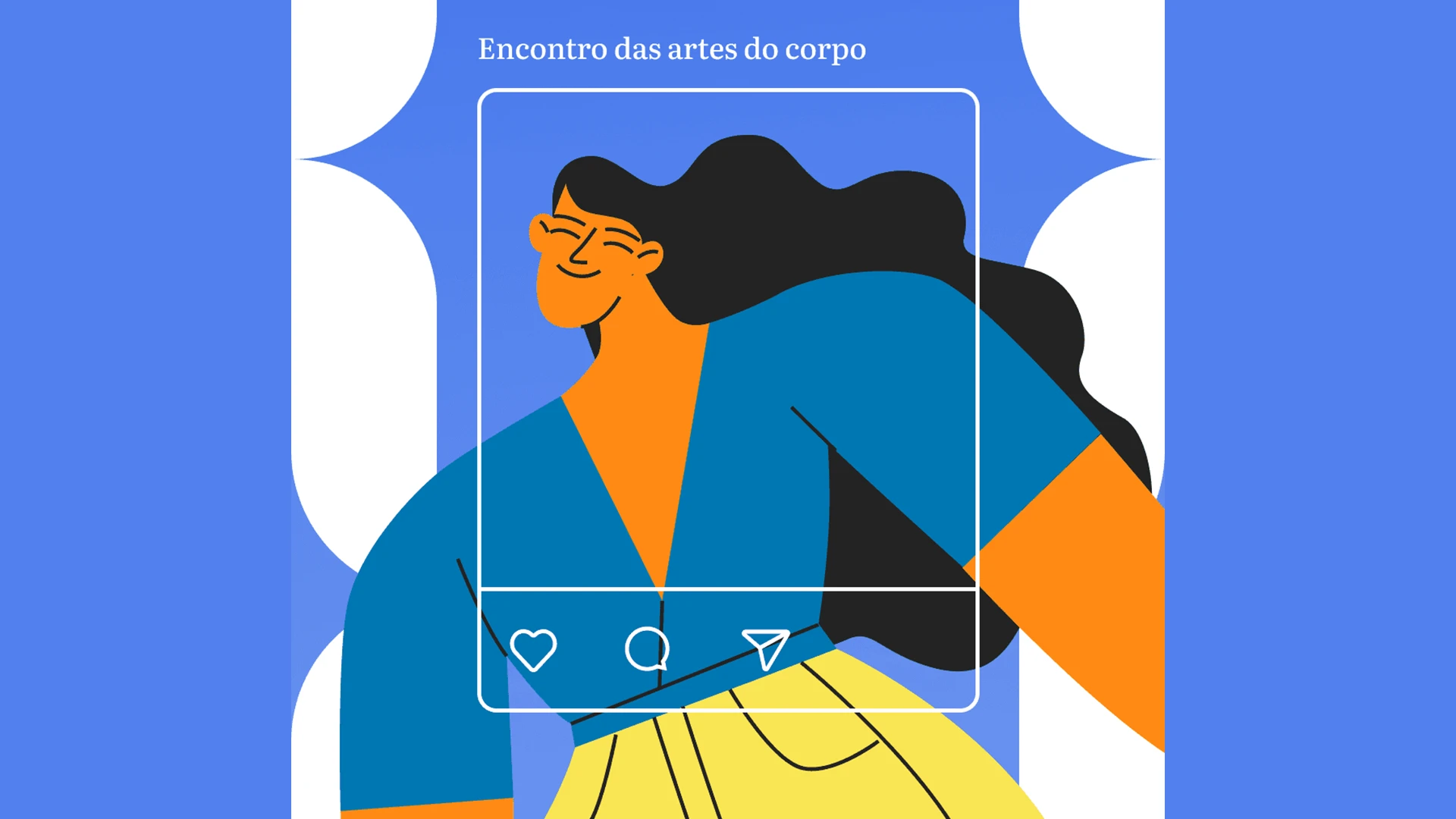 Mockup social media post