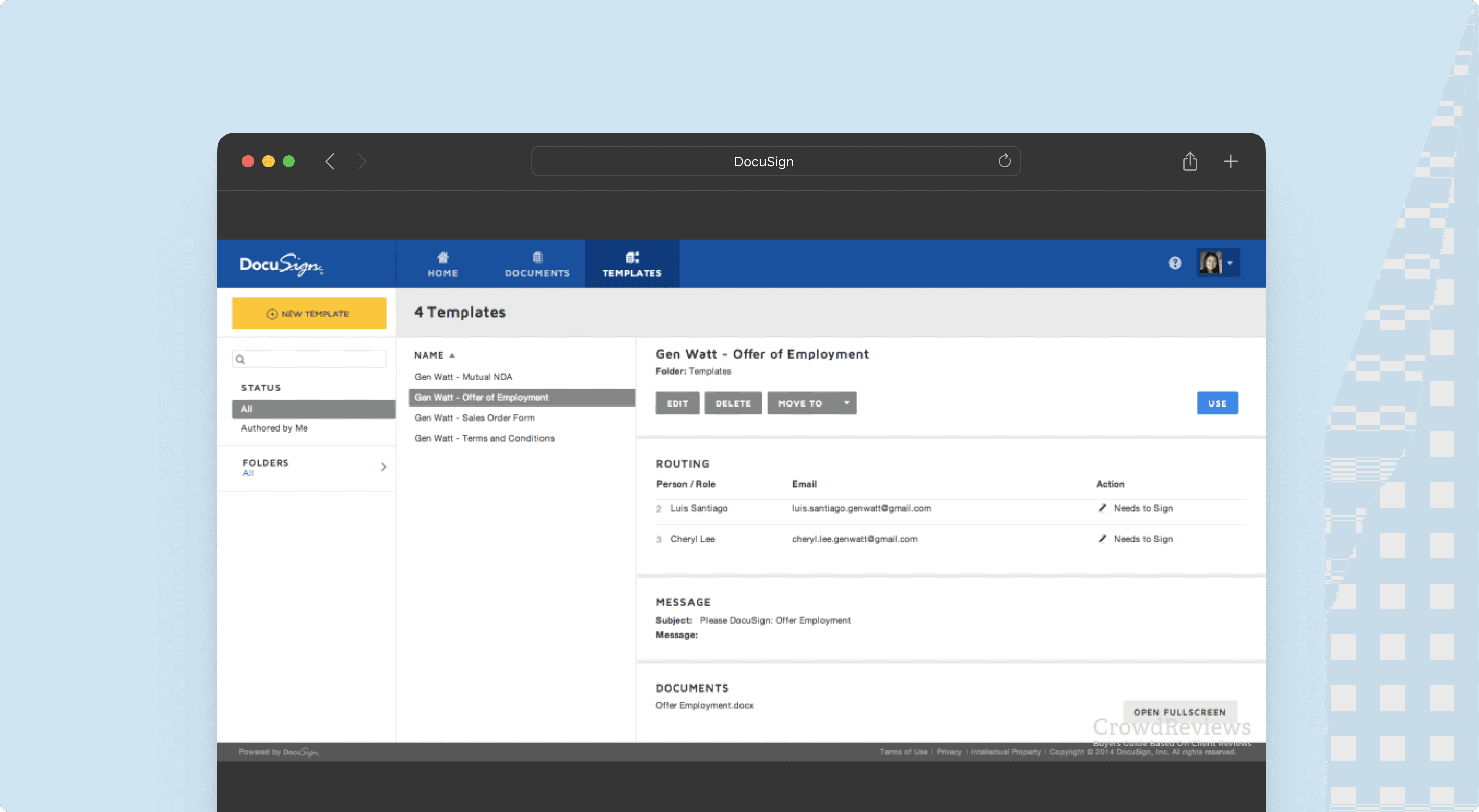 Docusign esign netsuite erp integration