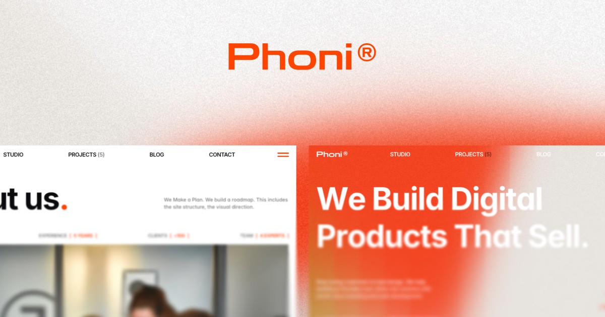 About Us | PHONI Studio