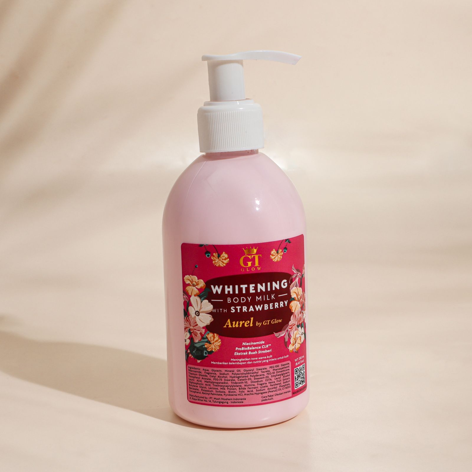 GT Glow Strawberry Body Milk