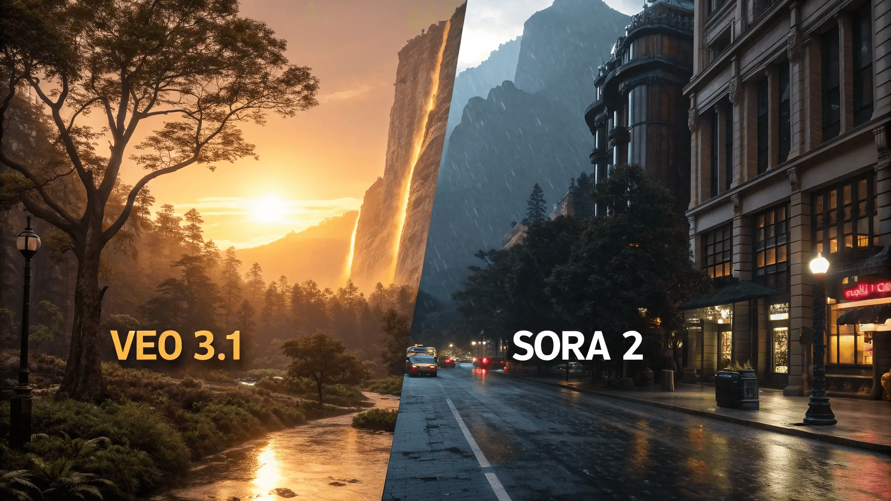Google Veo and OpenAI Sora comparison - Sora 2 vs Veo 3