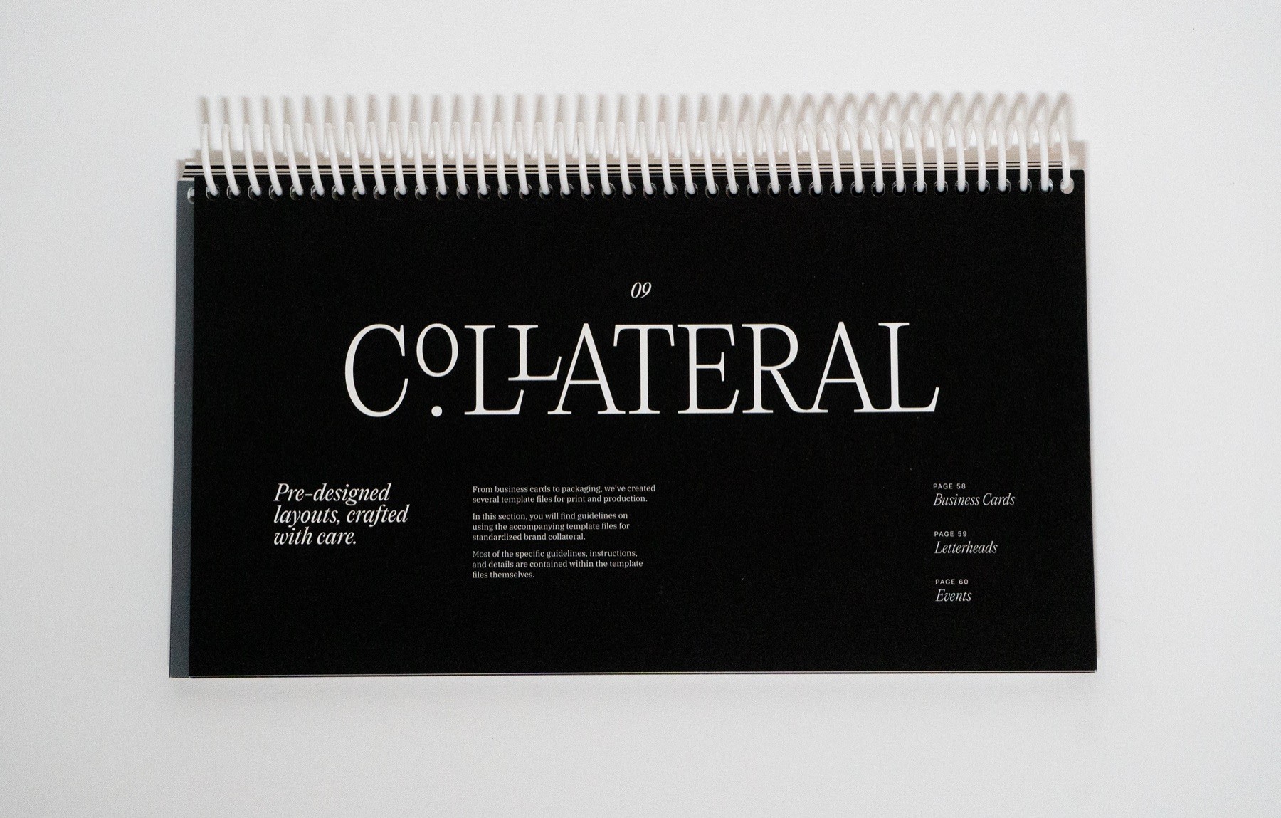 Simon & Schuster brand guidelines spread 56