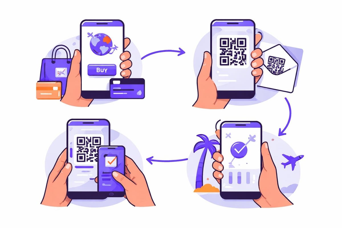 Holafly eSIM installation process