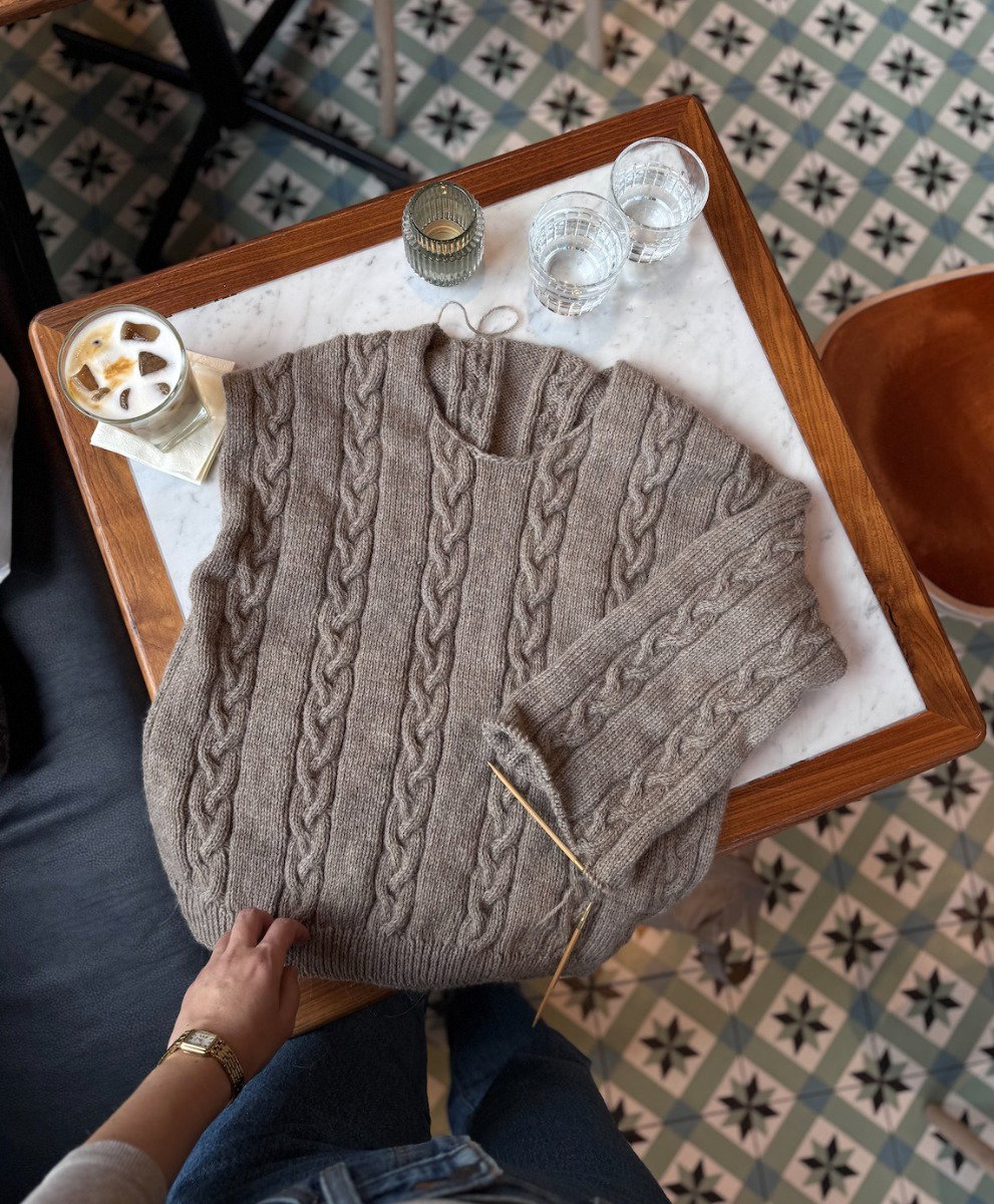 Syrup Sweater knitting pattern, photo 3
