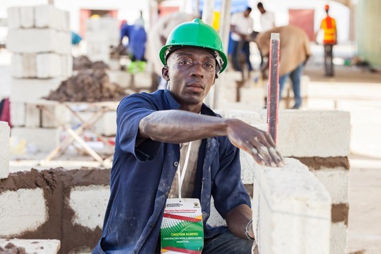 Construction Worker from Ghana