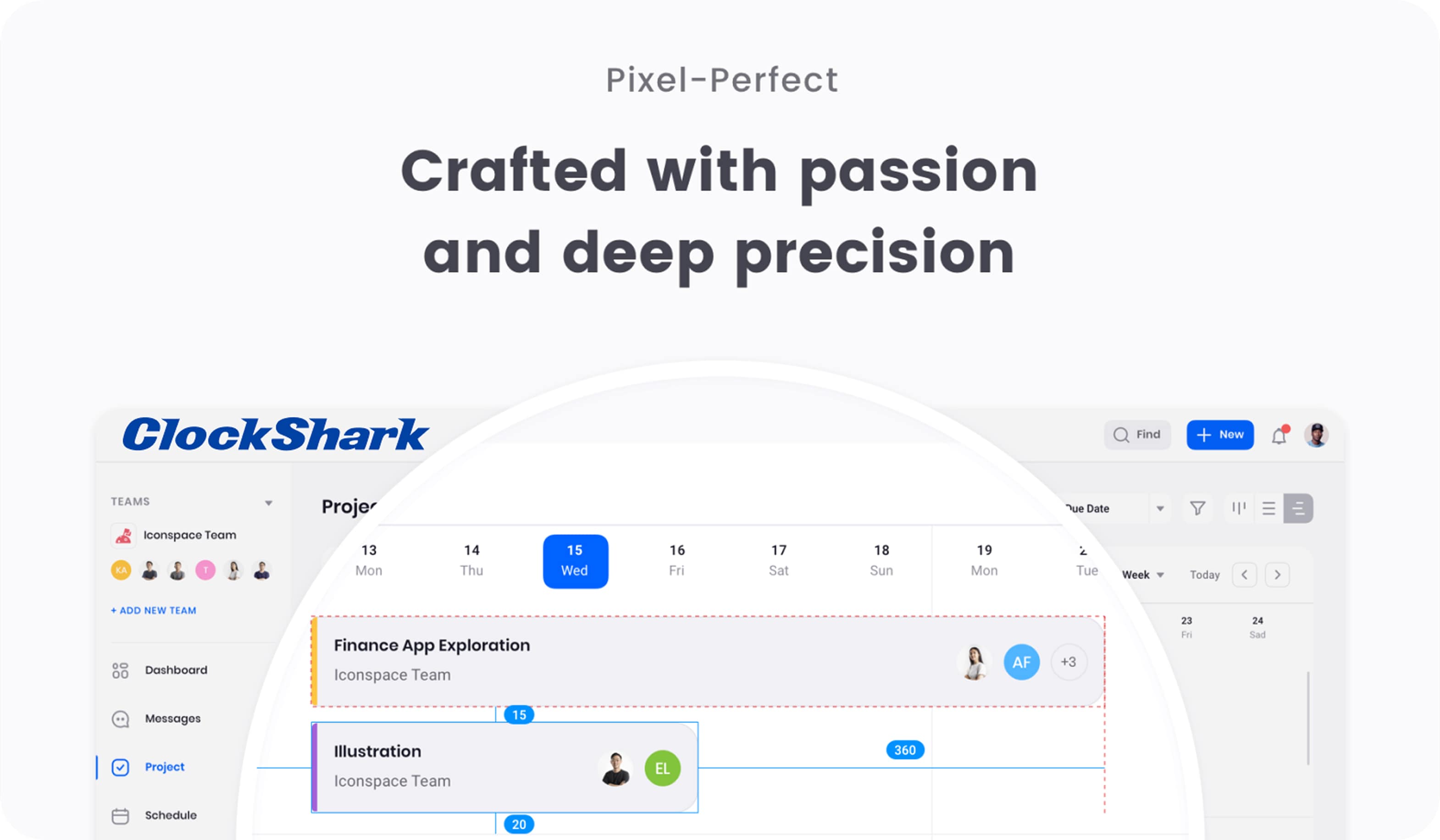 Business dashboard showing revenue, deals, customer list, growth chart, and new activity. 