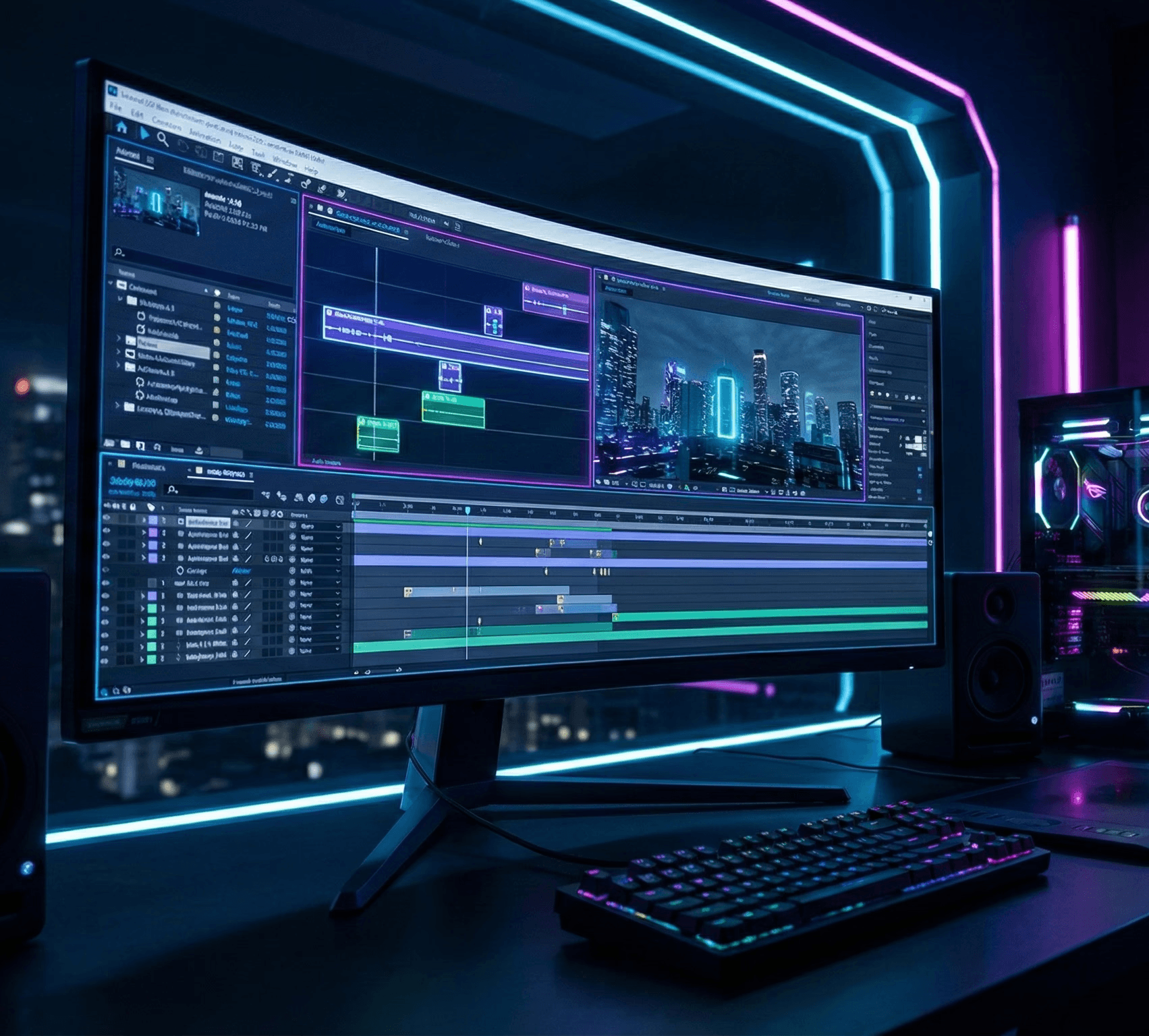 This image showcases Edikt Media’s motion graphics services — creating engaging animated visuals for product explainers, social media reels, and brand promotions.