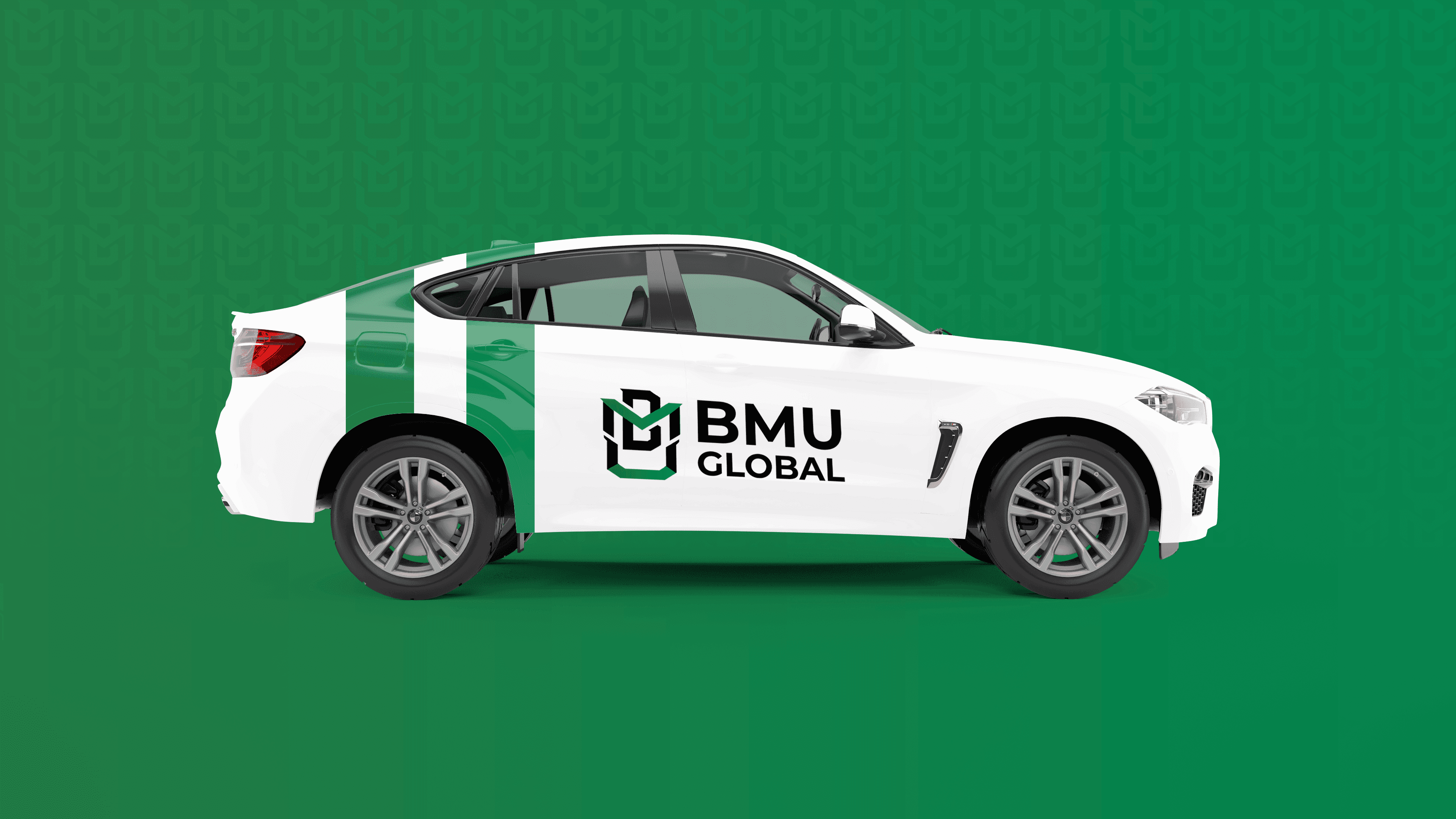 BMU Global Side View Car design mockup