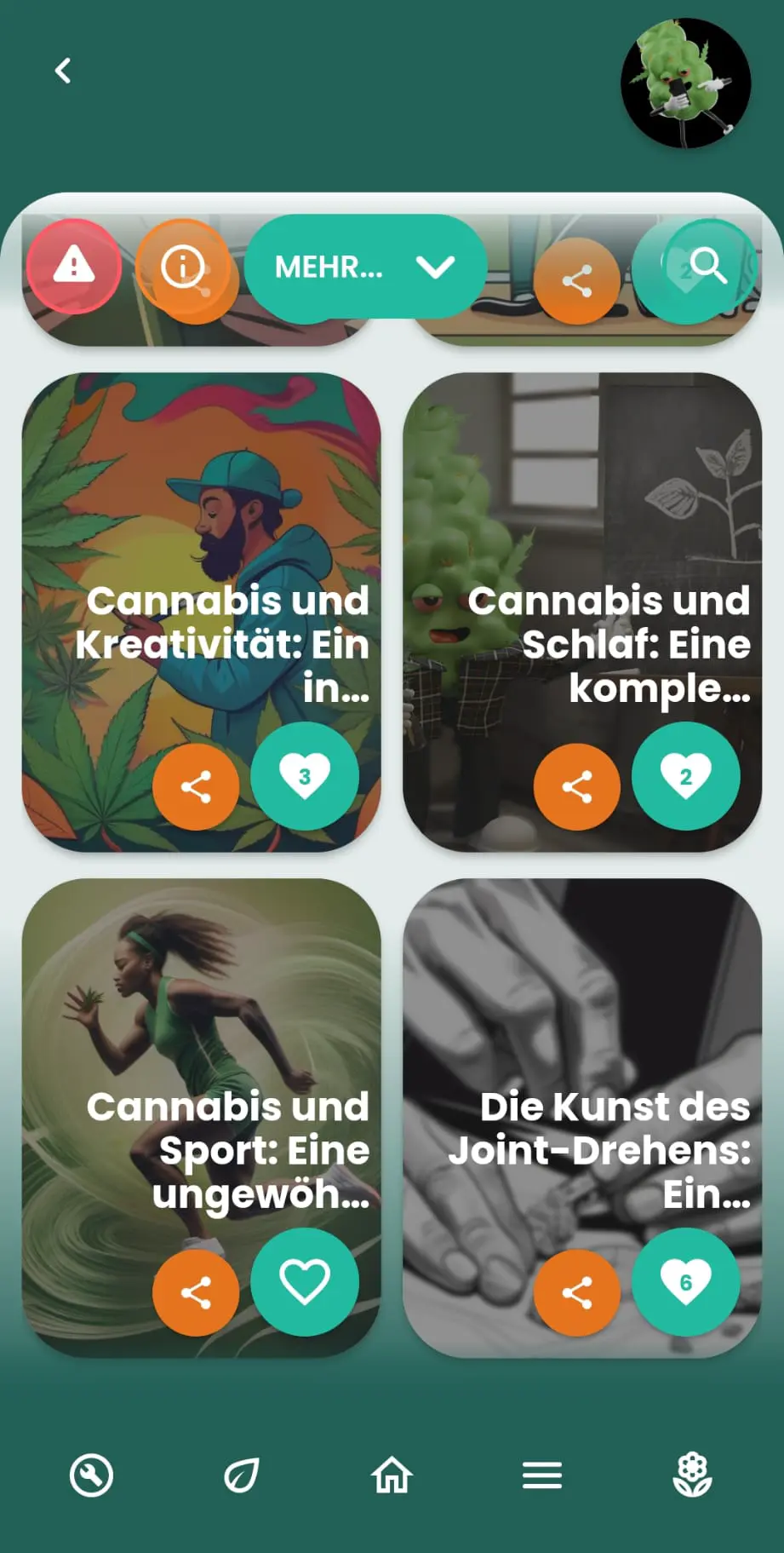 Beitragsansicht in der SVIBES-App mit Kommentaren, Likes und Bildanzeige.