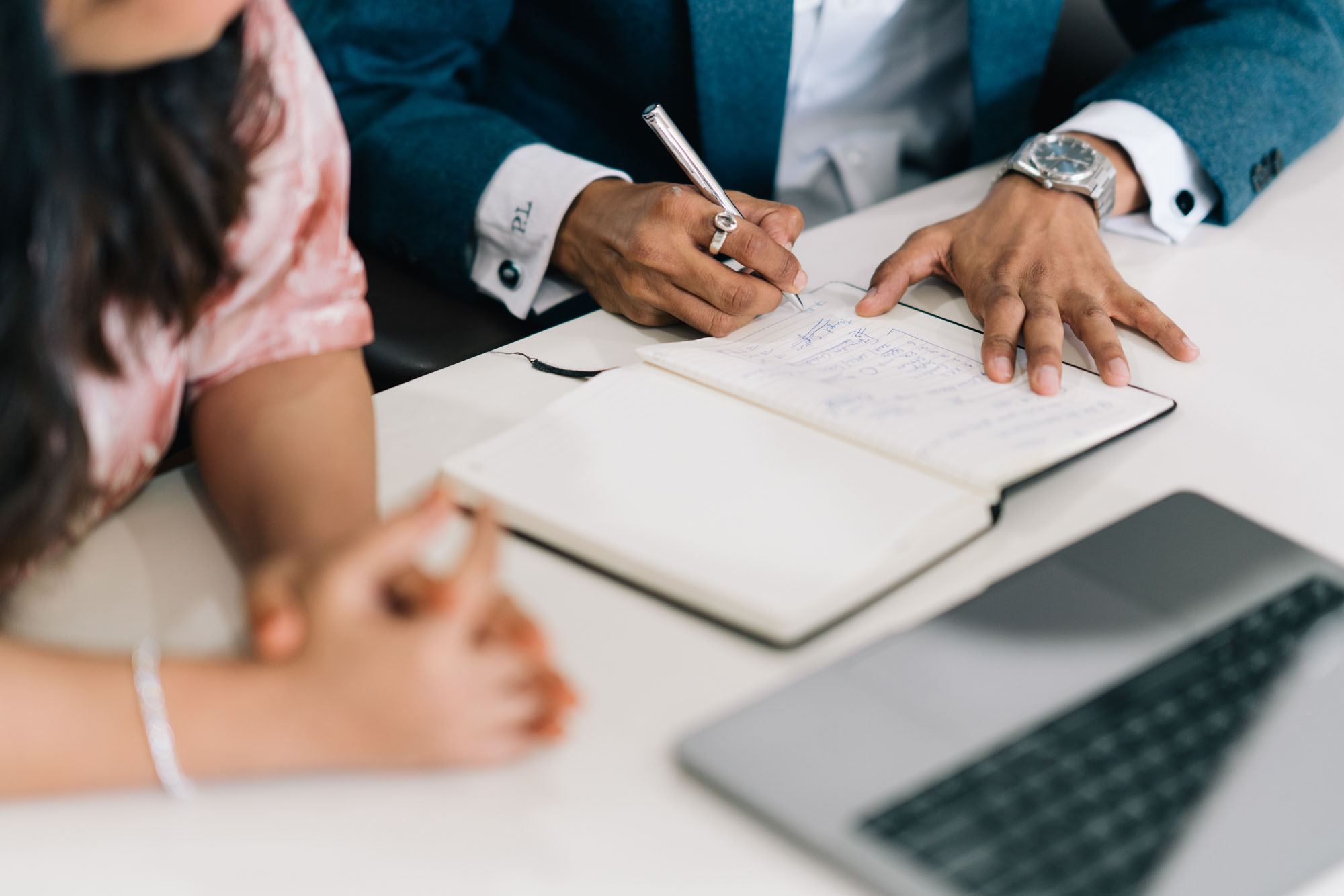 Concetrated triathlete grayscale