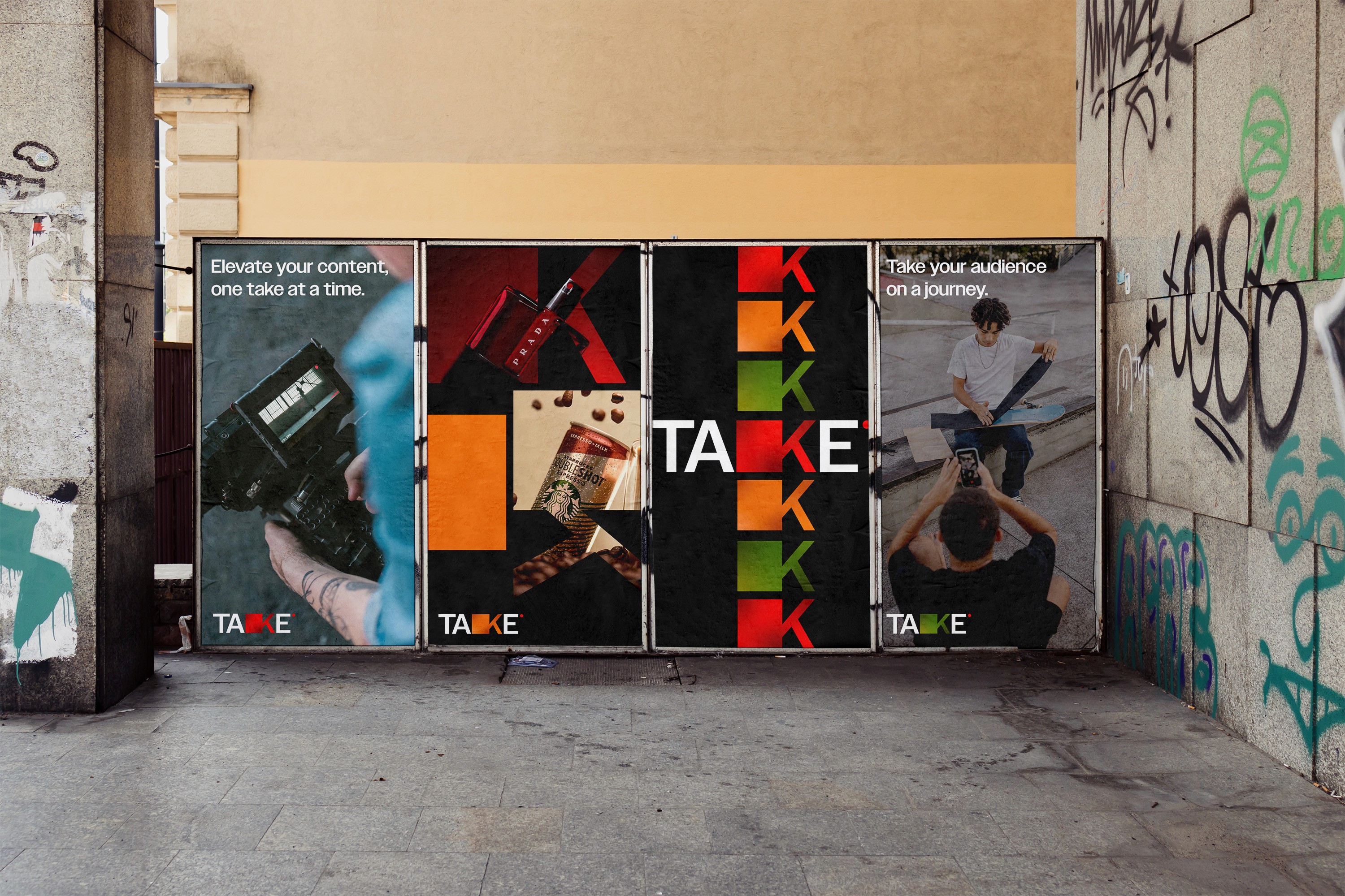 OOH poster design for media production company