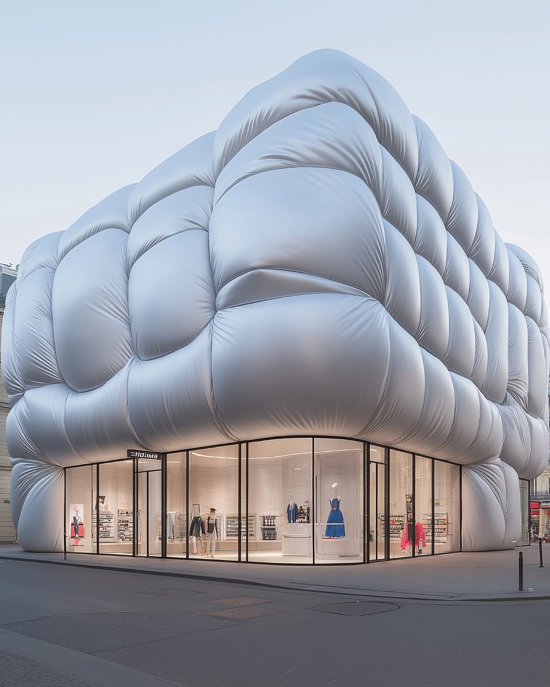 ai generated gebouw gemaakt door ndm branding