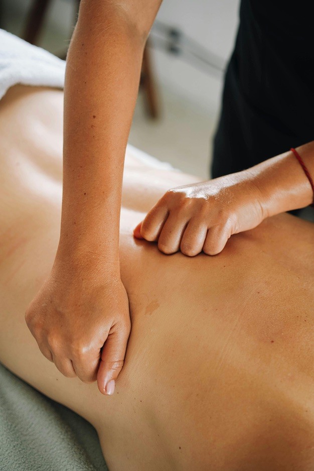 Person Getting Massage