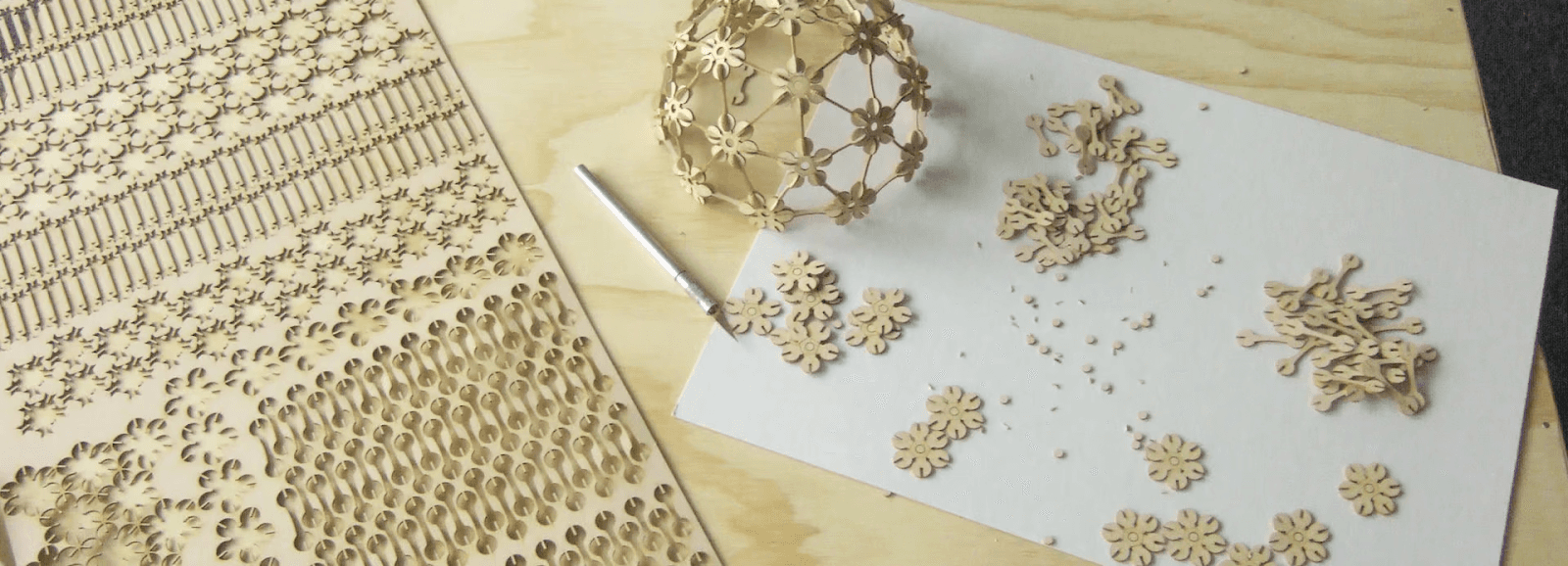 lazer cutouts of wood