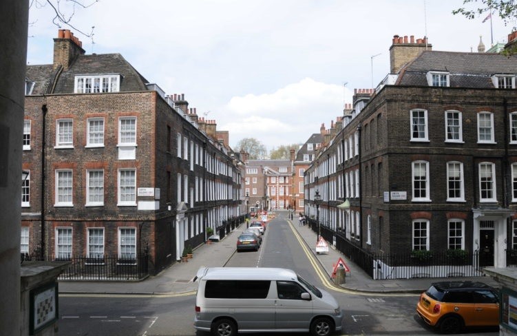 Mixed Rooflines on Georgian Terraces