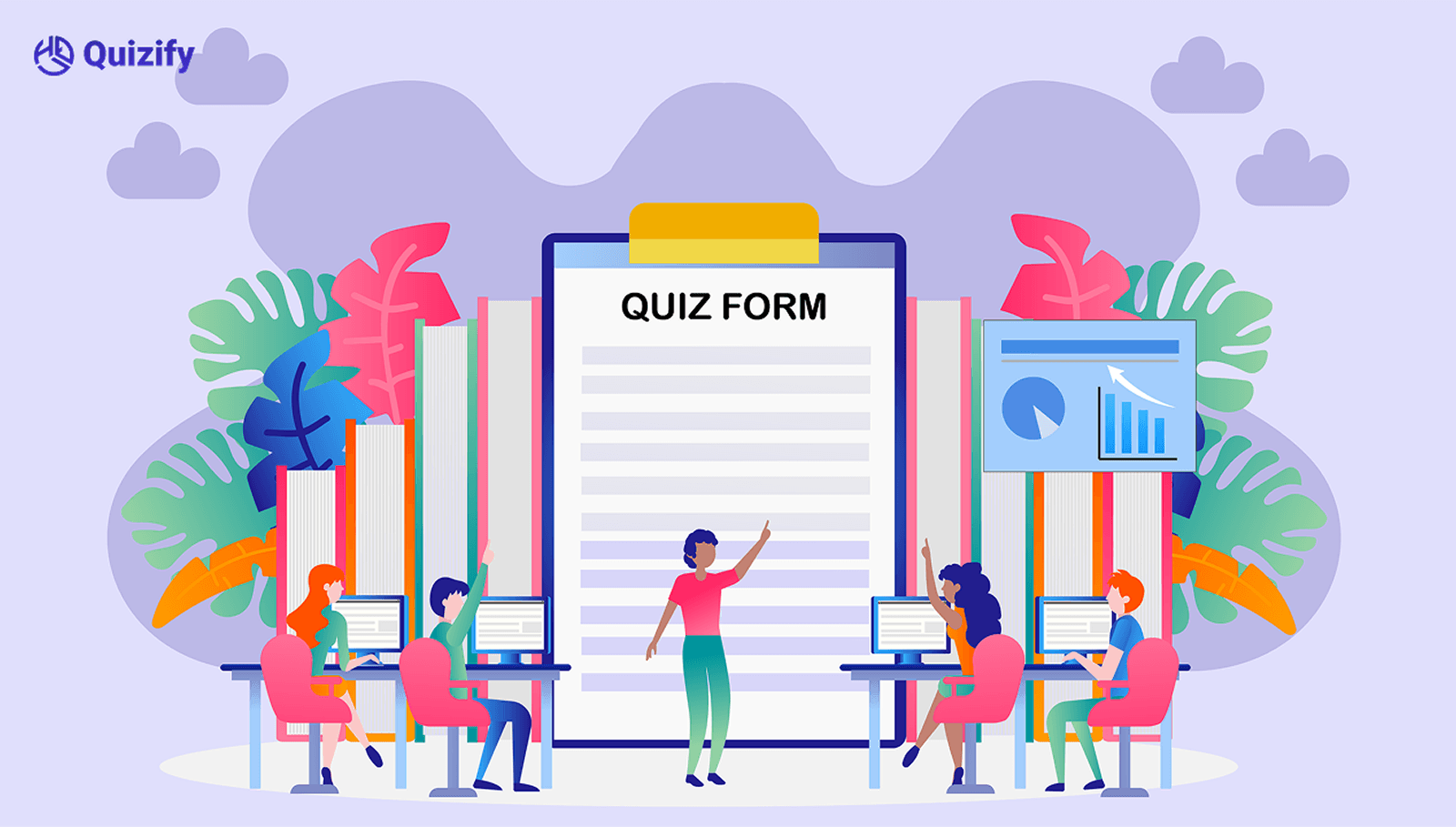 Combination of Lead Generation Form and Quizzes