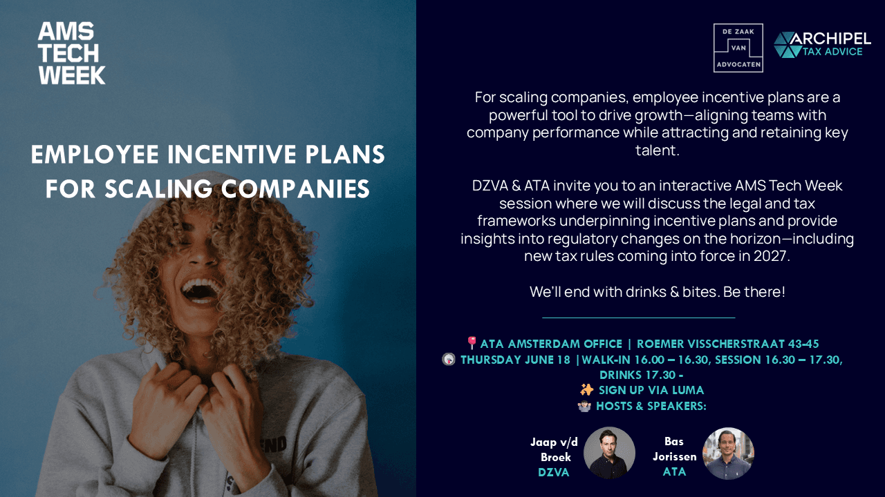 Employee Incentive Plans voor scale-ups - 18 juni