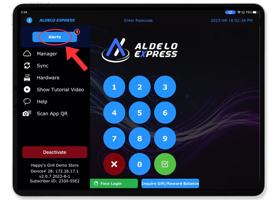Aldelo Express Cloud & DoorDash
