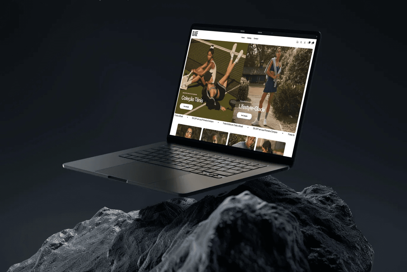 Light blue to dark blue gradient