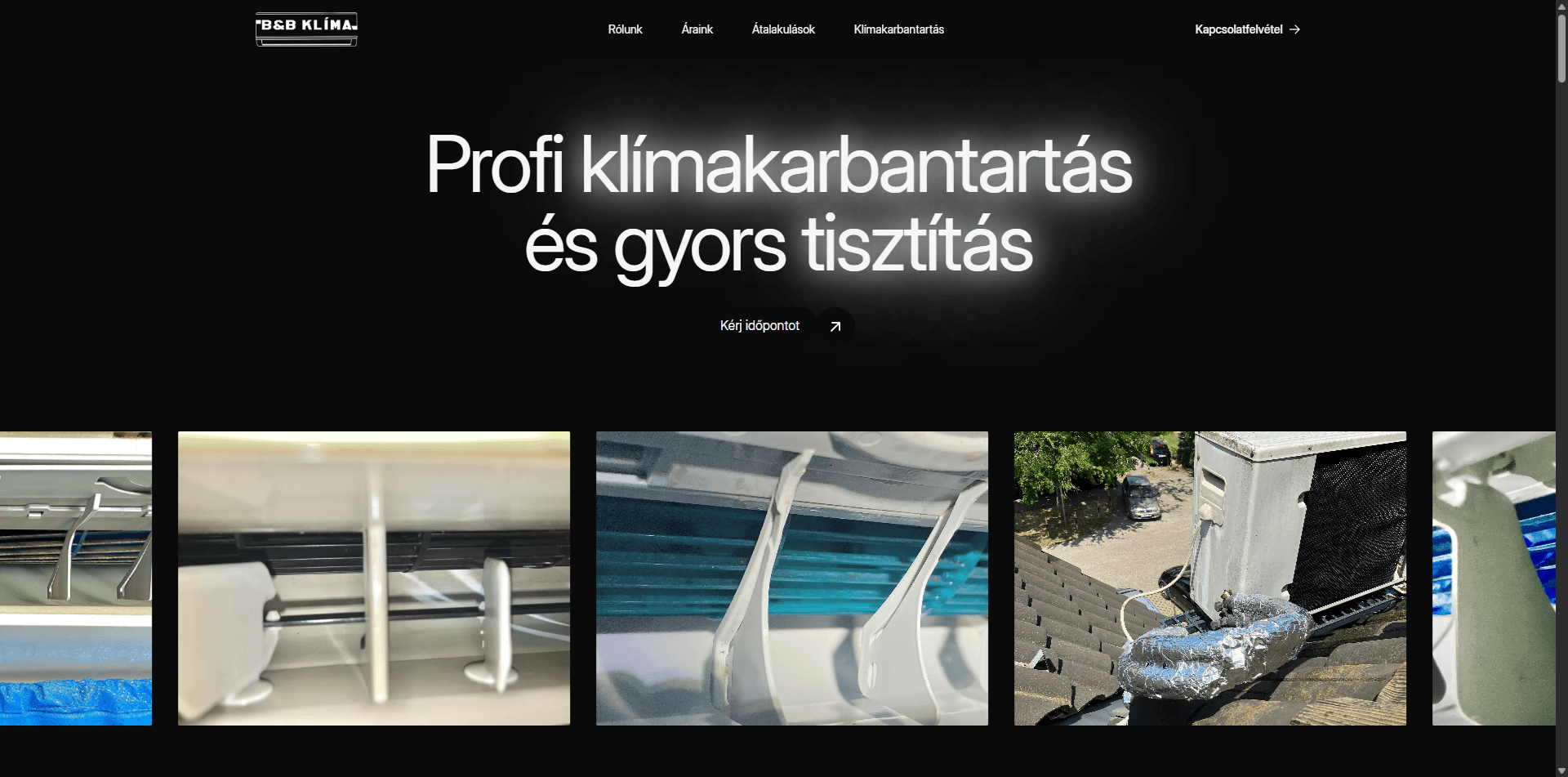 Professzionális klímatisztítás és karbantartás