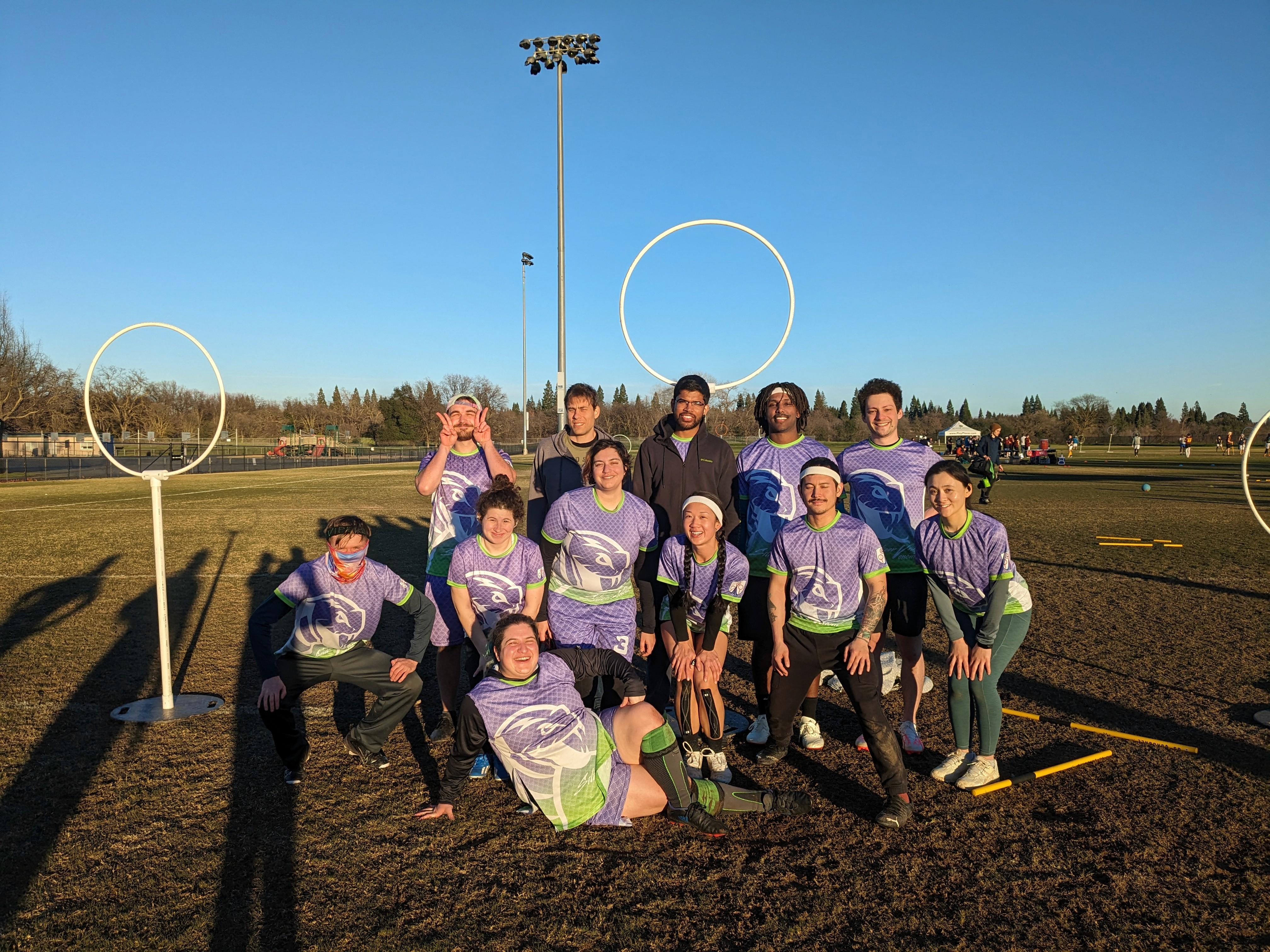 Silicon Valley Venom group photo at 2024 regionals 